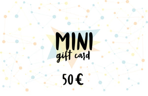 MINI Gift card, value of 50 euro